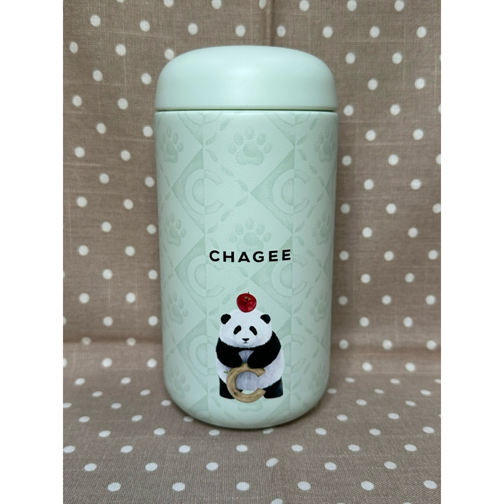 Chagee แก้วเก็บอุณหภูมิ 400ml Panda Creation SUS316 ของแท้ พร้อมส่ง