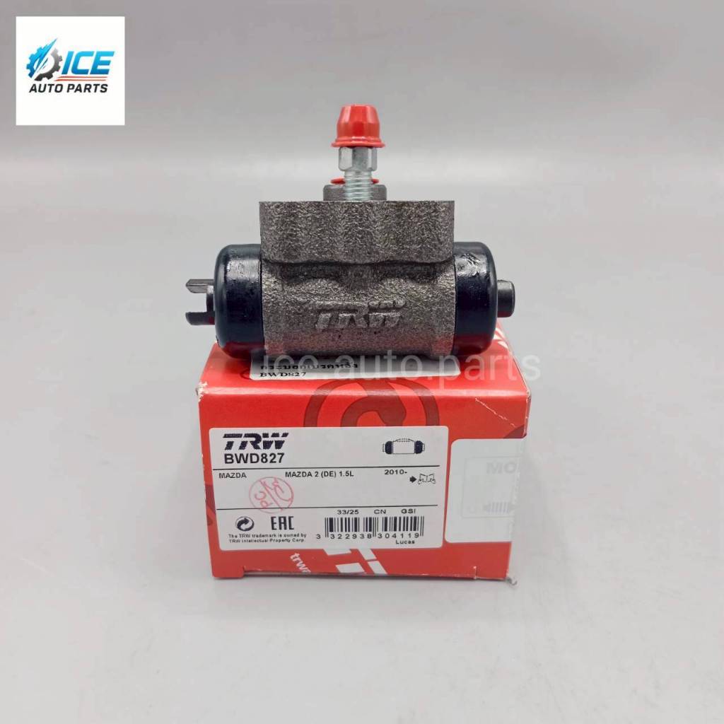 กระบอกเบรคหลัง 3/4" MAZDA 2 (DJ)"09-15 1.5L 2(DJ)'15-ON 1.3L,FIESTA'11-17 1.0-1.6L AT/MT ใส่ได้ ซ้าย