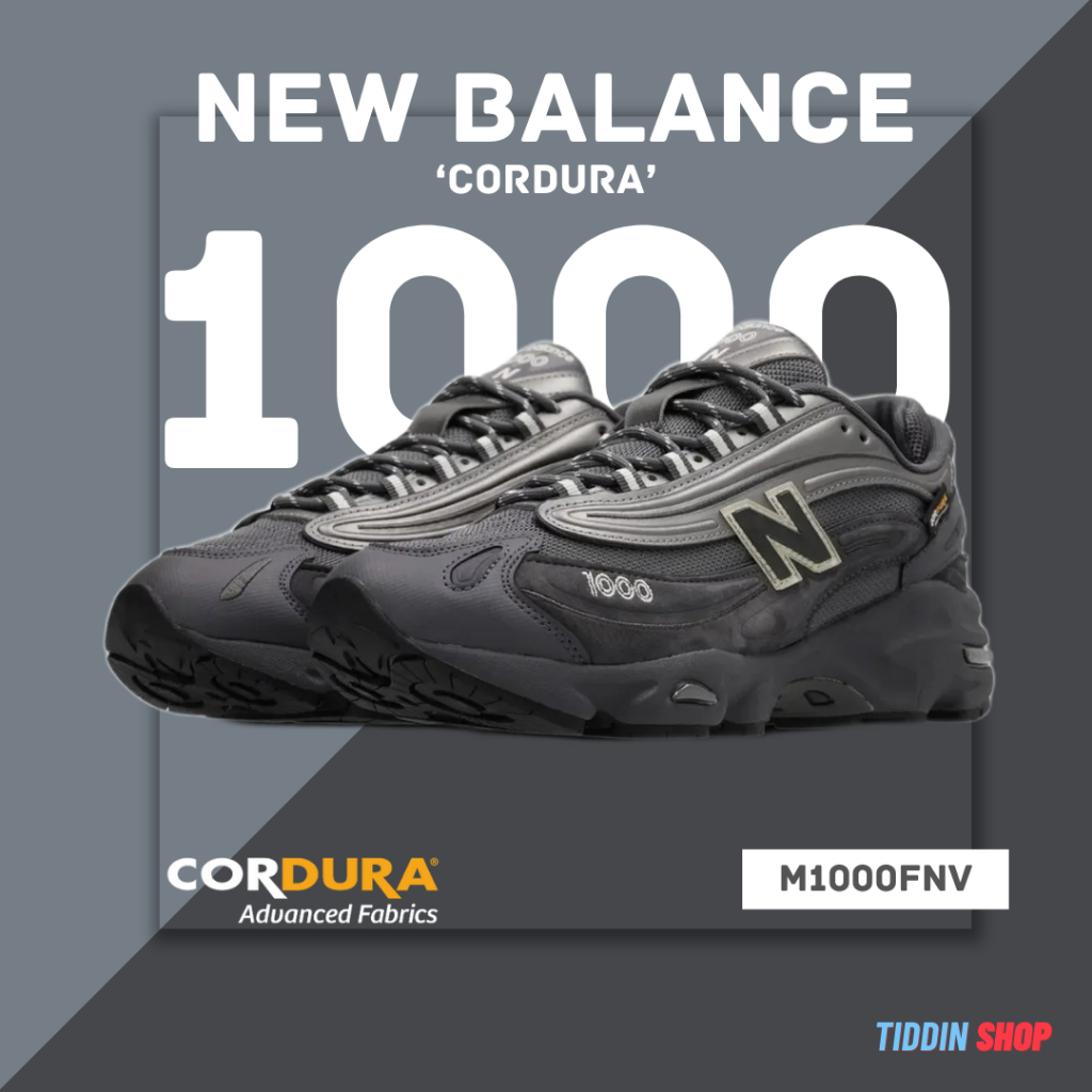 รองเท้าลำลอง รองเท้าผ้าใบ NEW BALANCE 1000 'CORDURA' [ลิขสิทธิ์แท้ / ป้ายไทย] [ รหัส M1000FNV ]