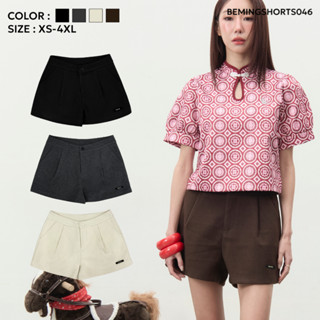 Bemingshorts046(XS-4XL)-Tailored Shorts – กางเกงขาสั้นทรงเรี…