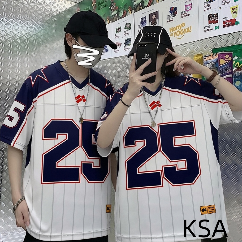 เสื้อคู่รักชายหญิง Oversize เสื้อผ้าแฟชั่นเกาหลี เสื้อยืดโอเวอร์ไซส์ผู้หญิง สกรีนลายการ์ตูน วินเทจ ทรงหลวม แนวสตรีท XXL