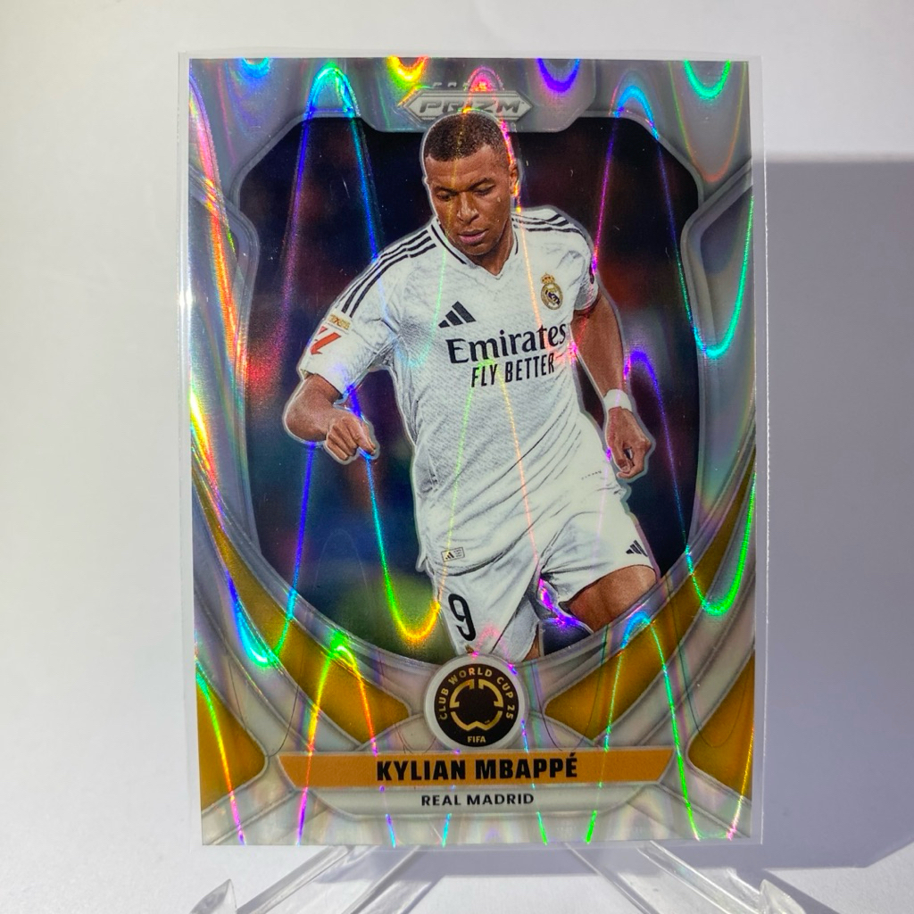 การ์ดนักฟุตบอล KYLIAN MBAPPE, (PRIZM), REAL MADRID, PANIN PRIZM 2025