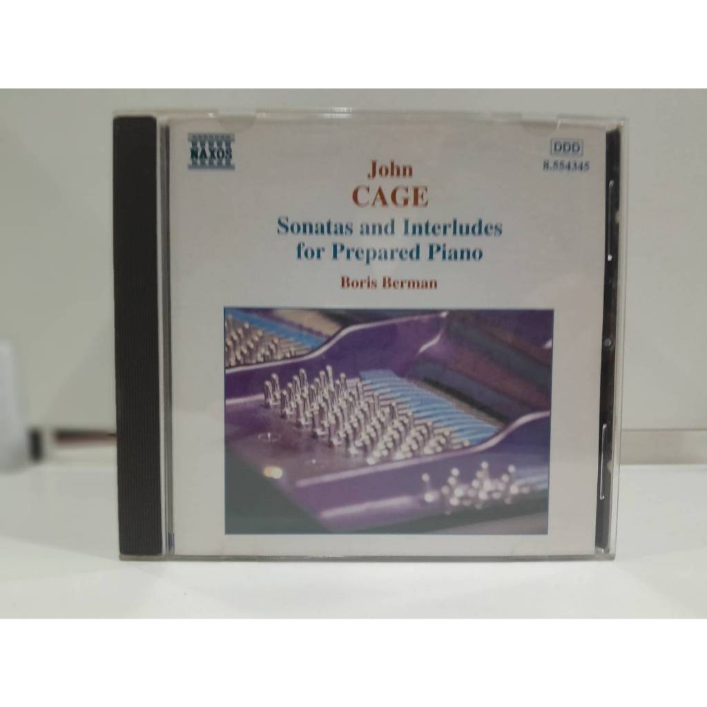 1 CD MUSIC ซีดีเพลงสากลJohn Cage Sonatas and Interludes  (A9C42)