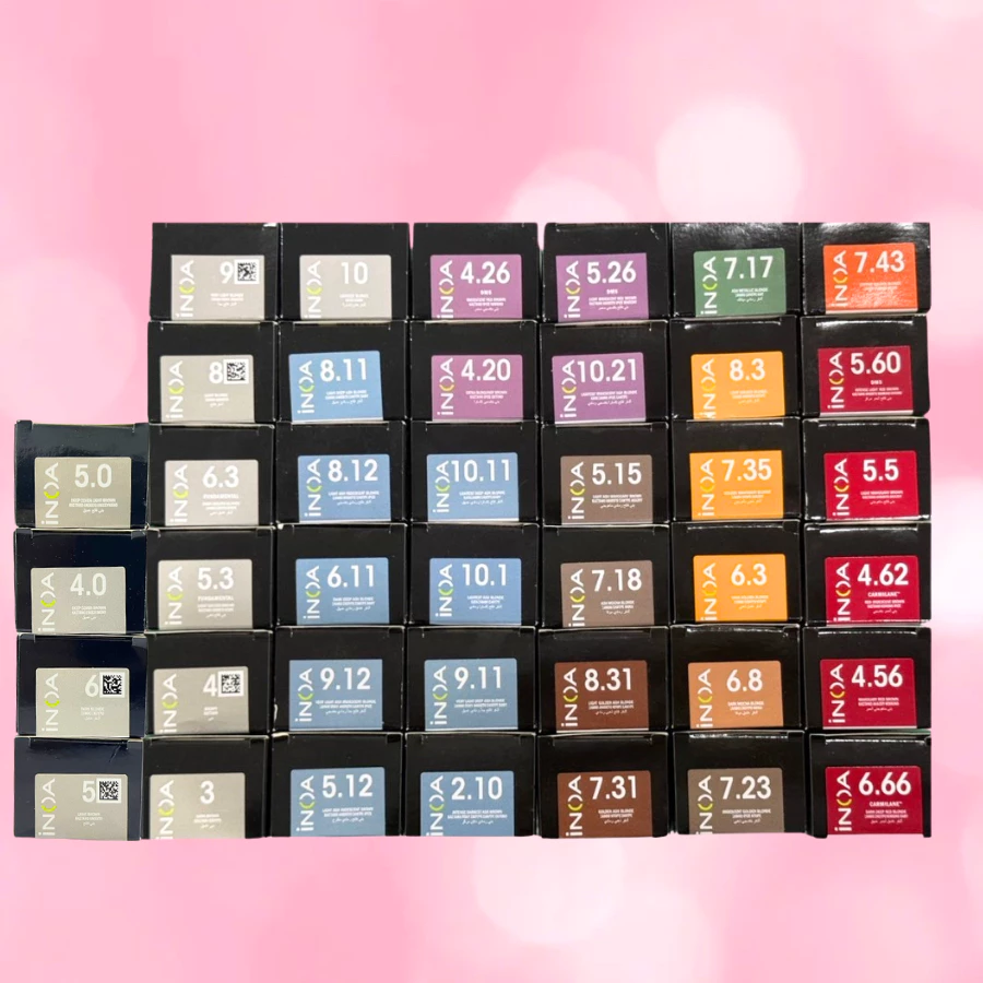 LOREAL INOA ผลิตภัณฑ์เปลี่ยนสีผมชนิดถาวร 60 ML.สูตรปราศจากแอมโมเนีย