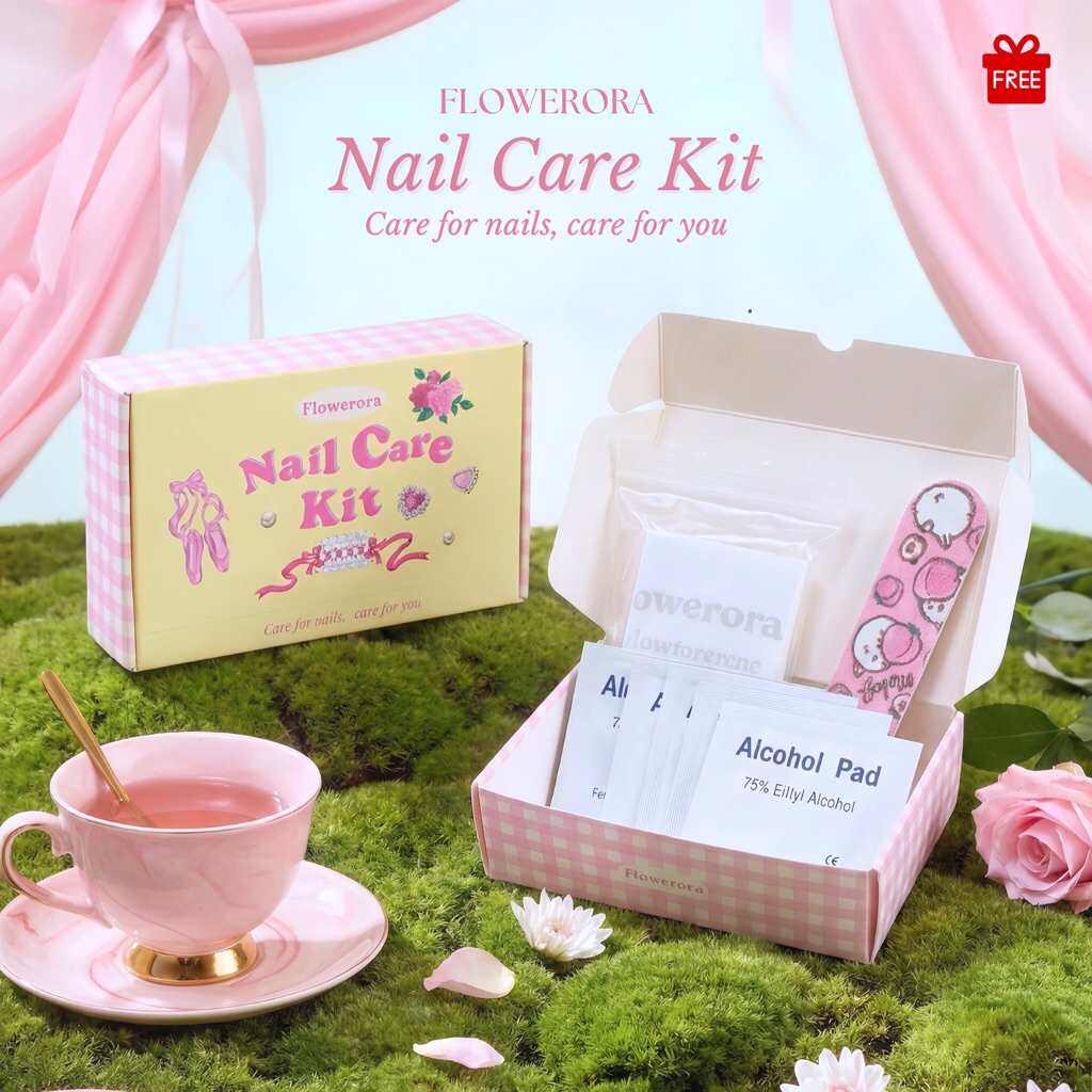 ช็อปครบ 350 รับฟรี [Free Gift] FLOWERORA Nail Care Kit ชุดอุปกรณ์ทำเล็บ กรุณาสั่งซื้อคู่กับสินค้าหลักเท่านั้น