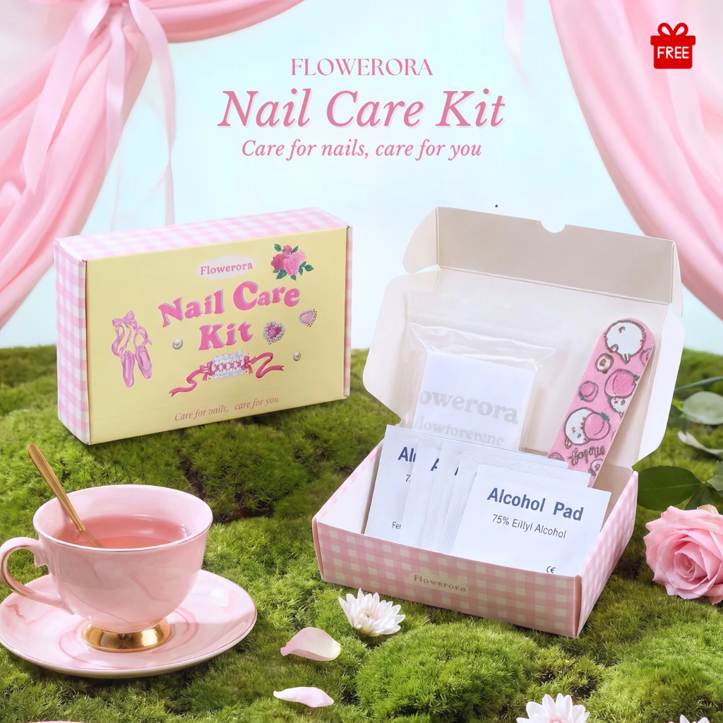 ช็อปครบ 389 รับฟรี [Free Gift] FLOWERORA Nail Care Kit ชุดอุปกรณ์ทำเล็บ กรุณาสั่งซื้อคู่กับสินค้าหลักเท่านั้น