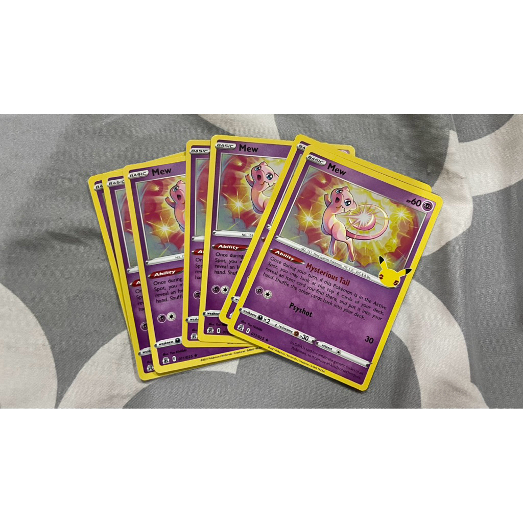 [Pokemon Card Game]Pokemon Card 25TH base การ์ดโปเกม่อน25ปี เบส