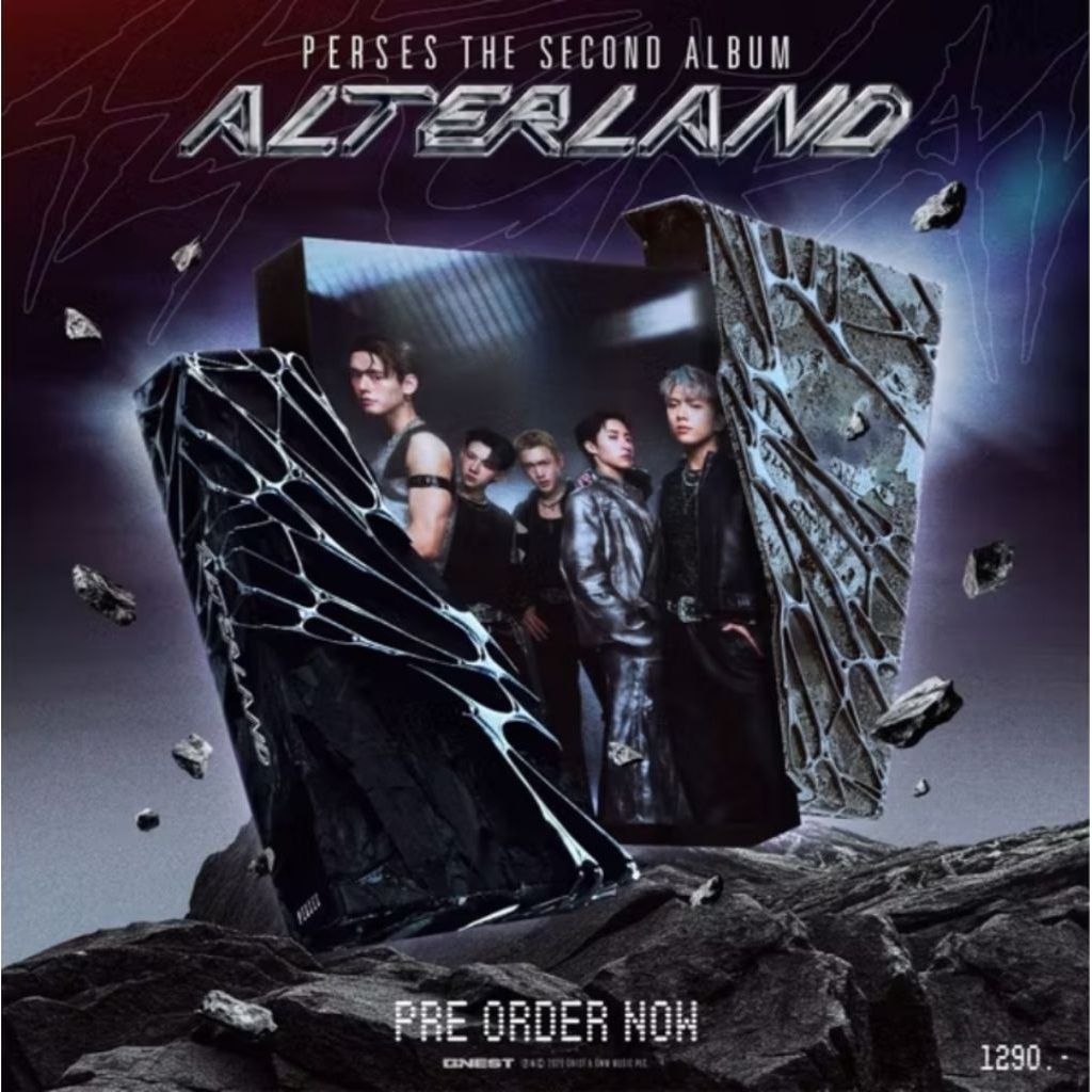 (ยังไม่แกะ ในซีล) GMM MUSIC : PERSES THE SECOND ALBUM (ALTERLAND)