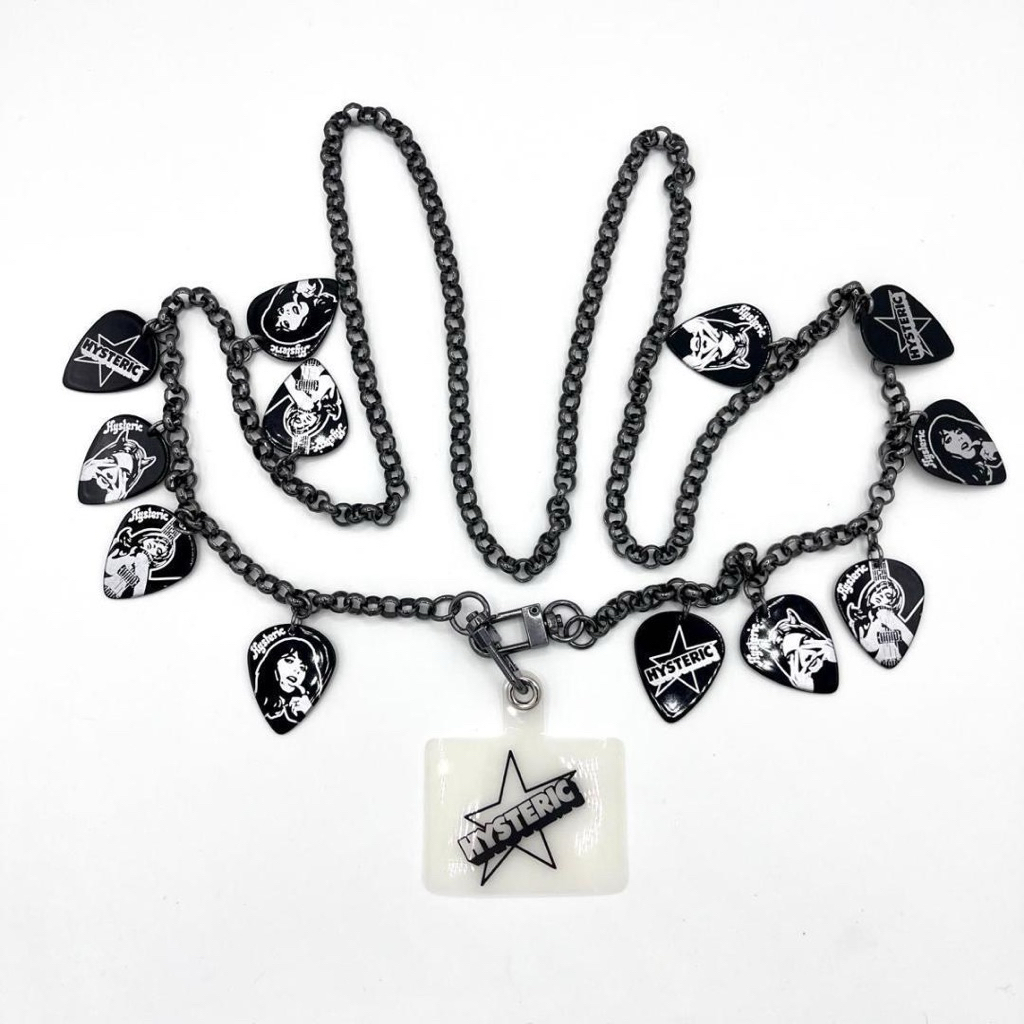 Hysteric glamour pick chain phone strap