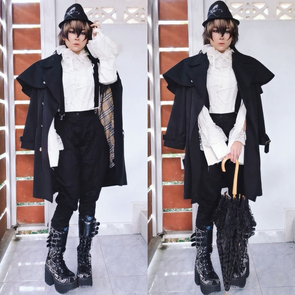 ชุด​เซ็ต​ Ouji​ lolita​ punk​