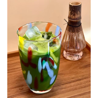 klart handmade glass แก้วแฮนเมดสีสันสดใส 300/370 ml.