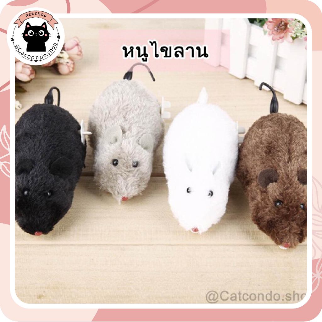 🌵 ของเล่นแมว หนูไขลาน ของเล่นสัตว์เลี้ยง หนูปลอม ของเล่นสำหรับแมว 🌵