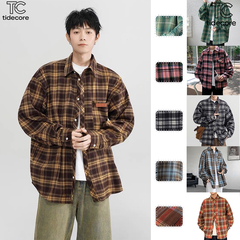 TideCore เสื้อแจ็คเก็ตเบสบอลชาย COD ทรงหลวม สไตล์สตรีทวินเทจ ผ้าคอตตอนนุ่ม พิมพ์ลายคมชัด (ไม่ใช่ลายปัก) ใส่ได้ทุกฤดู