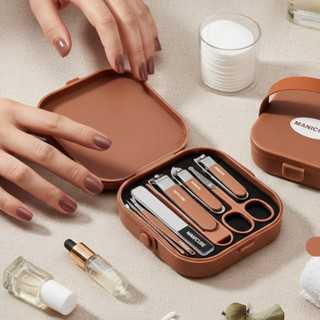 (มีส่งด่วน)  ชุดกรรไกรตัดเล็บ ตัดเล็บ 8 ชิ้น ชุดกรรไกรตัดเล็…