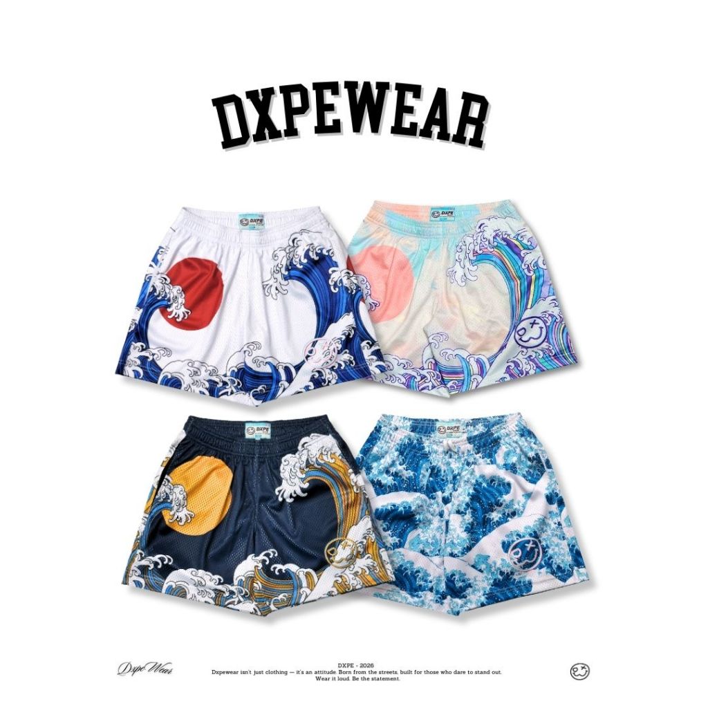 กางเกงขาสั้น  DXPE JAPAN Collection  2024 กางเกงบาส