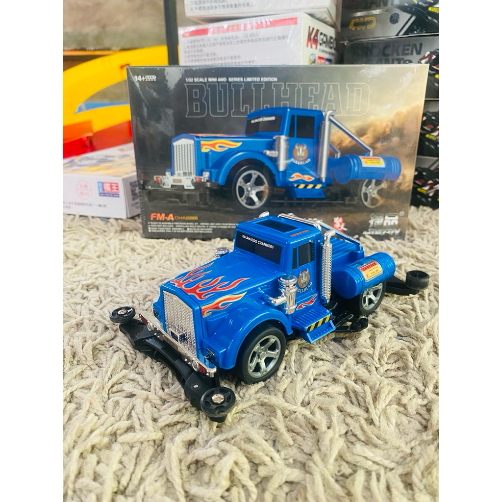 รถทามิย่า mini4wd รุ่น BULLHEAD MODEL JIEPIN (แถมมอเตอร์)