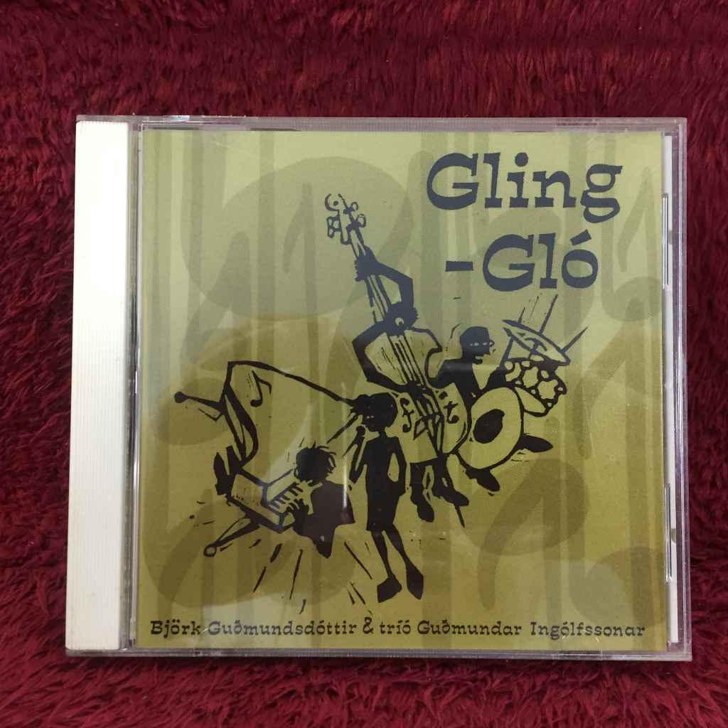 CD Bjork Guðmundsdóttir & Tríó Guðmundar Ingólfssonar – Gling-Gló สภาพตามรูปปก AA261-179