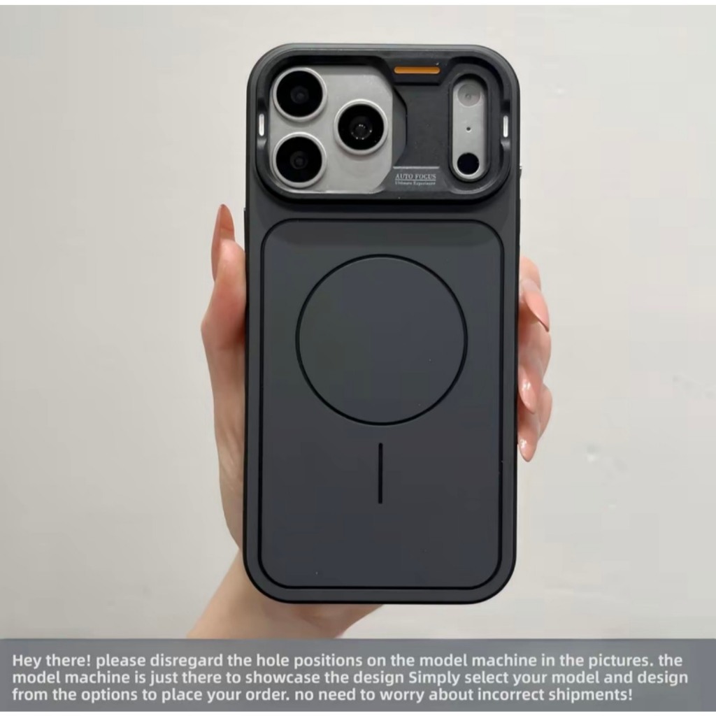 เคสโทรศัพท์มือถือ งานเปิดกล้อง ขอบนิ่มหลังแข็งดีเทลทันสมัย เหมาะาำหรับ iP11 - 17PM S25U S26U (มีสินค