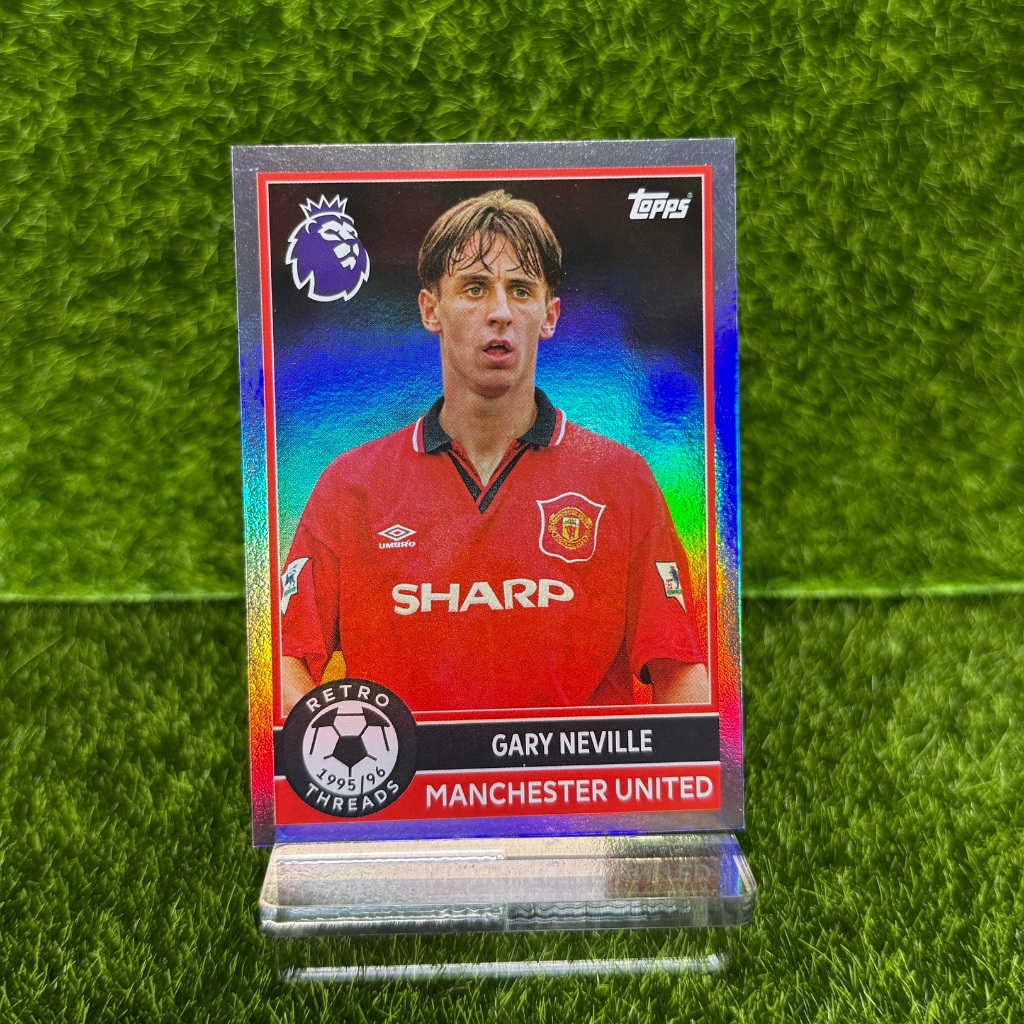 Gary Neville Topps Man Utd Retro Threads 1995/96
