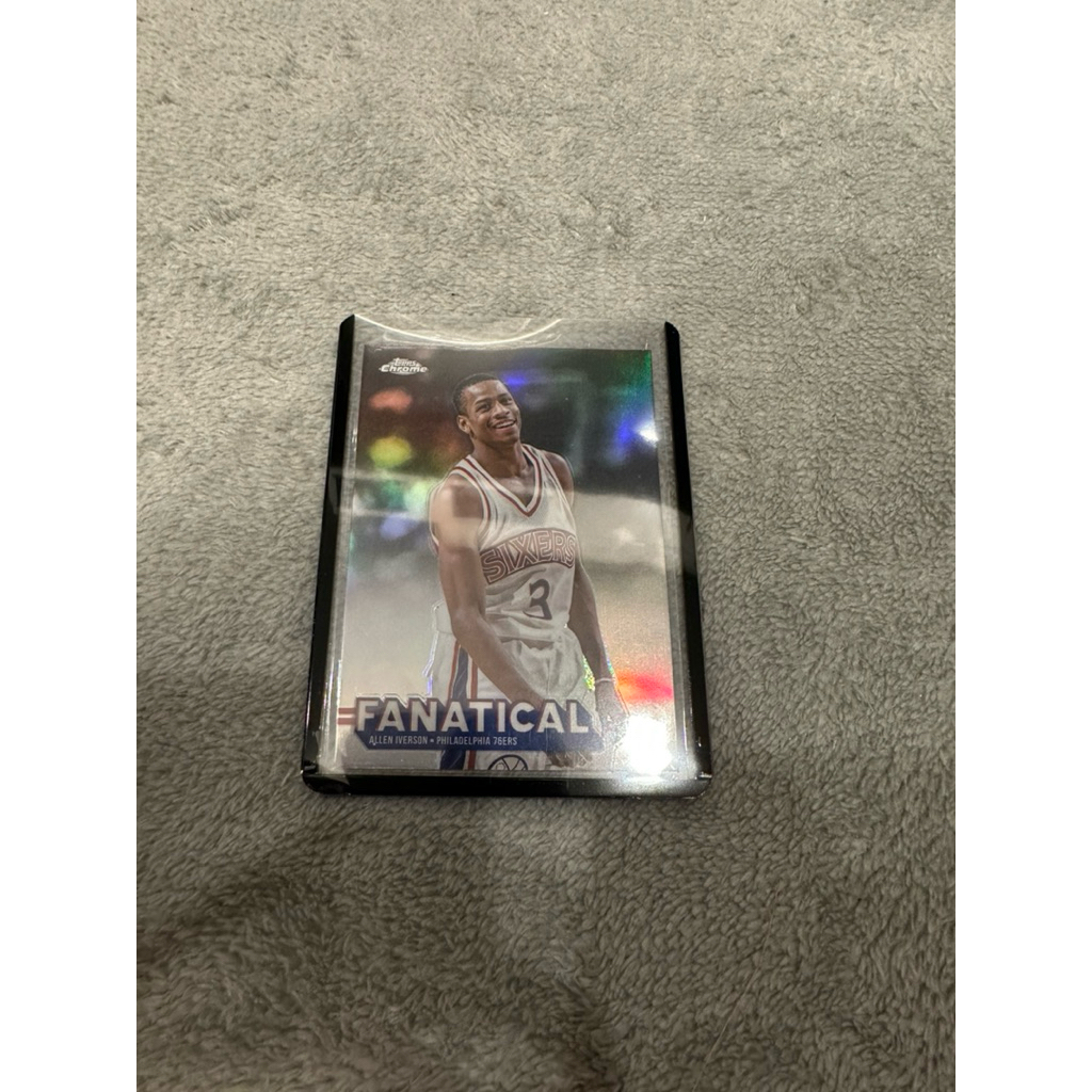Topps Chrome basketball Allen Iverson Fanatical case hit