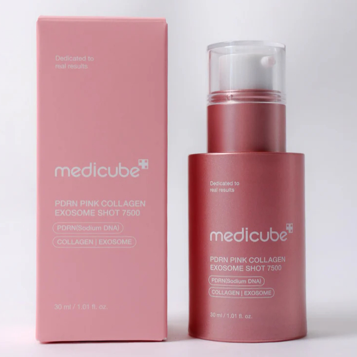 Medicube PDRN Pink Collagen 7,500 PPM เซรั่มฟิลล์ผิวเติมคอลลาเจน ฟื้นฟูผิวกระชับกระจ่าง