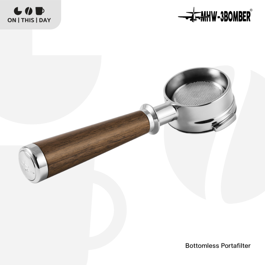 MHW-3BOMBER Bottomless Portafilter ด้ามชงกาแฟ E61 / La Marzocco / Delonghi / WPM / Duchess/ Breville