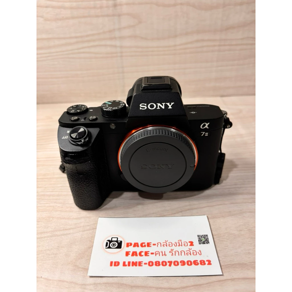Body Sony a7 mark ii ใช้งานได้ปกติเต็มระบบ thumbnail 3