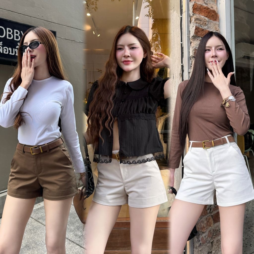 AB.Basic Short Pants กางเกงขาสั้นผ้าSupreme