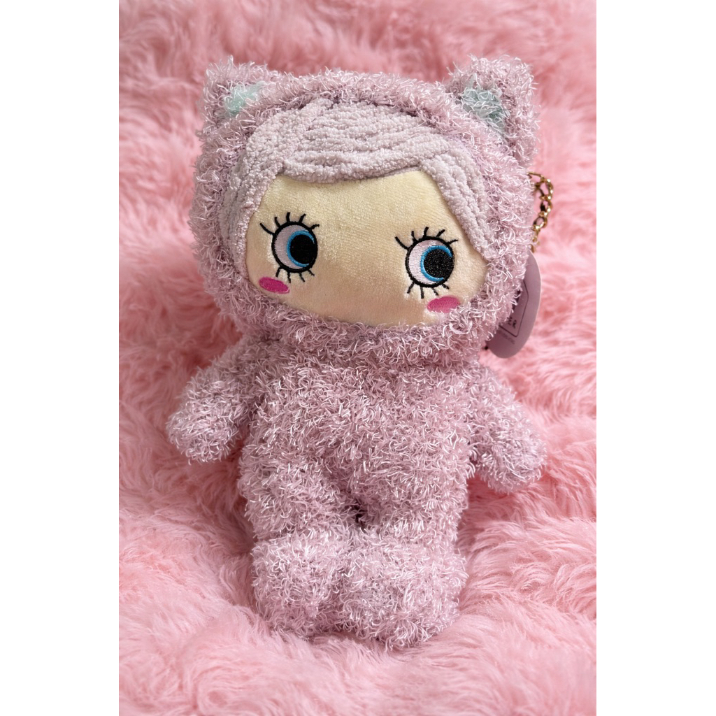 Ilemer Happy Doll รุ่นพวงกุญแจ ขนาดประมาณ 17 เซน ถอดเปลี่ยนเสื้อผ้าได้