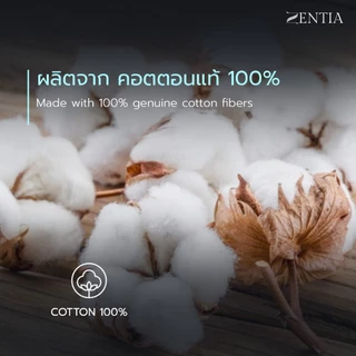 ZENTIA ชุดผ้าปู + ผ้านวม รุ่น MODERNO COTTON SUPER SOFT นุ่มสบาย สไตล์โมเดิร์น เรียบหรู [ZM]