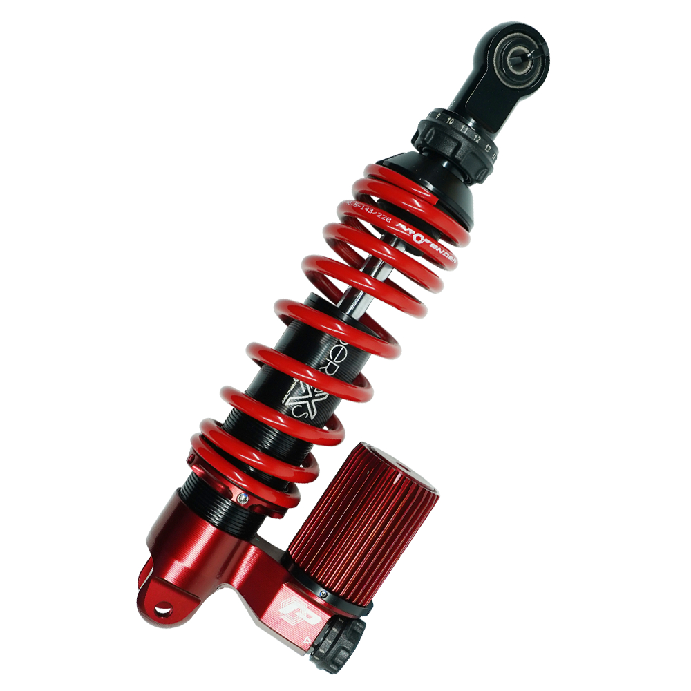 โช้คหลัง (PROFENDER) X+ X-SERIES PLUS YA/GRAND FILANO(Y18-22) REAR STD-LOAD 10มม.(315-305มม.) สีแดง
