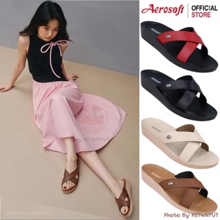 Aerosoft รองเท้าแตะแบบสวม รองเท้าแตะผู้หญิง เพื่อสุขภาพ Aero…