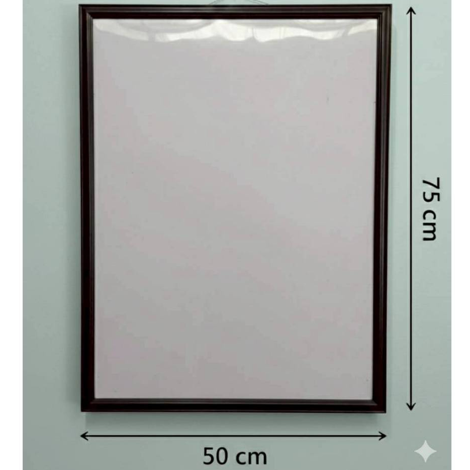 กรอบรูปสีดำ75x50cm. กรอบรูป75x50cm.สีดำ กรอบรูปแขวนผนัง แต่งบ้านสไตล์มินิมอล