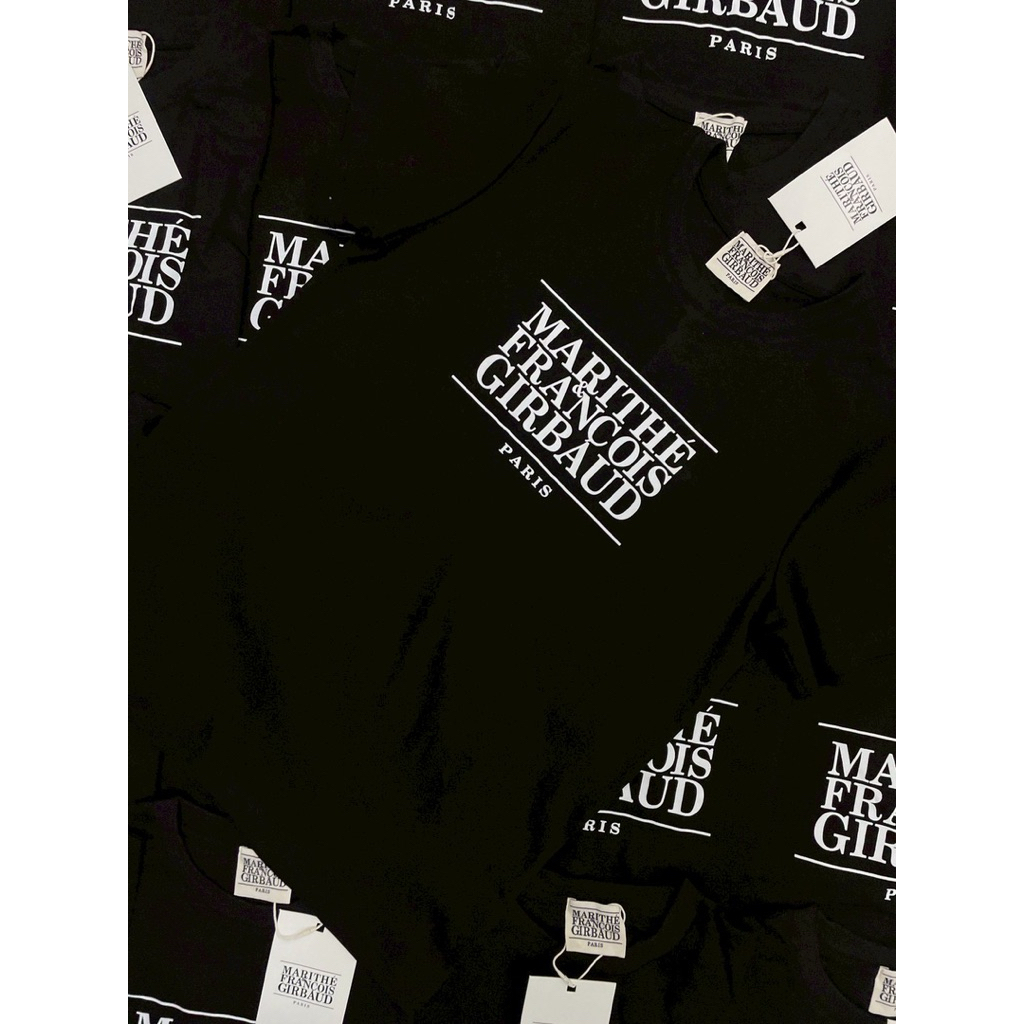 “MARITHE 2Tone T-Shirt” เสื้อยืดแบรนด์ดัง รุ่นใหม่ งานตามหาชนช็อปเกาหลีเลยค้า งานปักลายอักษรด้านหน้า - รูปที่ 3