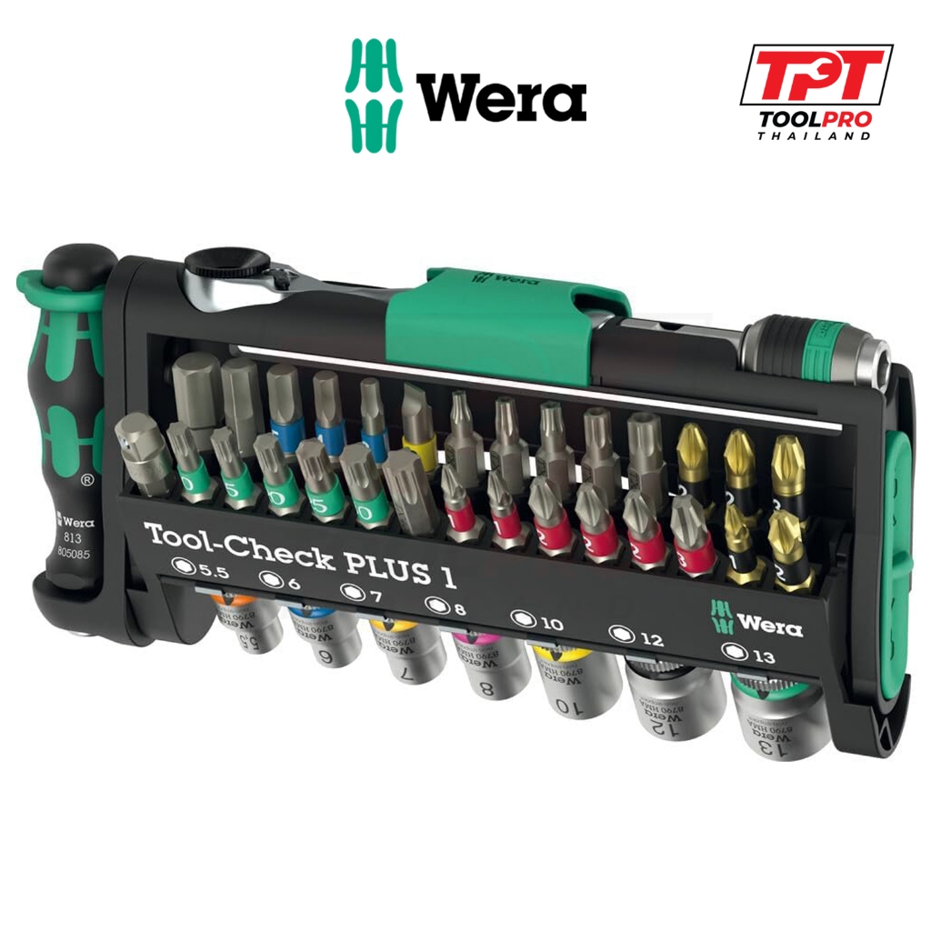 Wera ชุดเครื่องมือ Tool-Check PLUS 1 (05049055001)