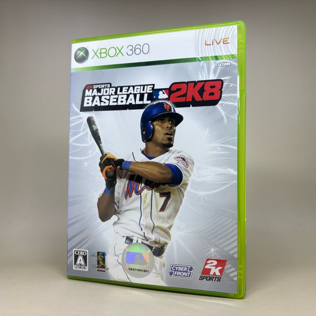 *Major League Baseball 2K8 | XBOX 360 Original DVD Games NTSC-J | Japanese | สินค้าแท้ ใช้งานปกติ