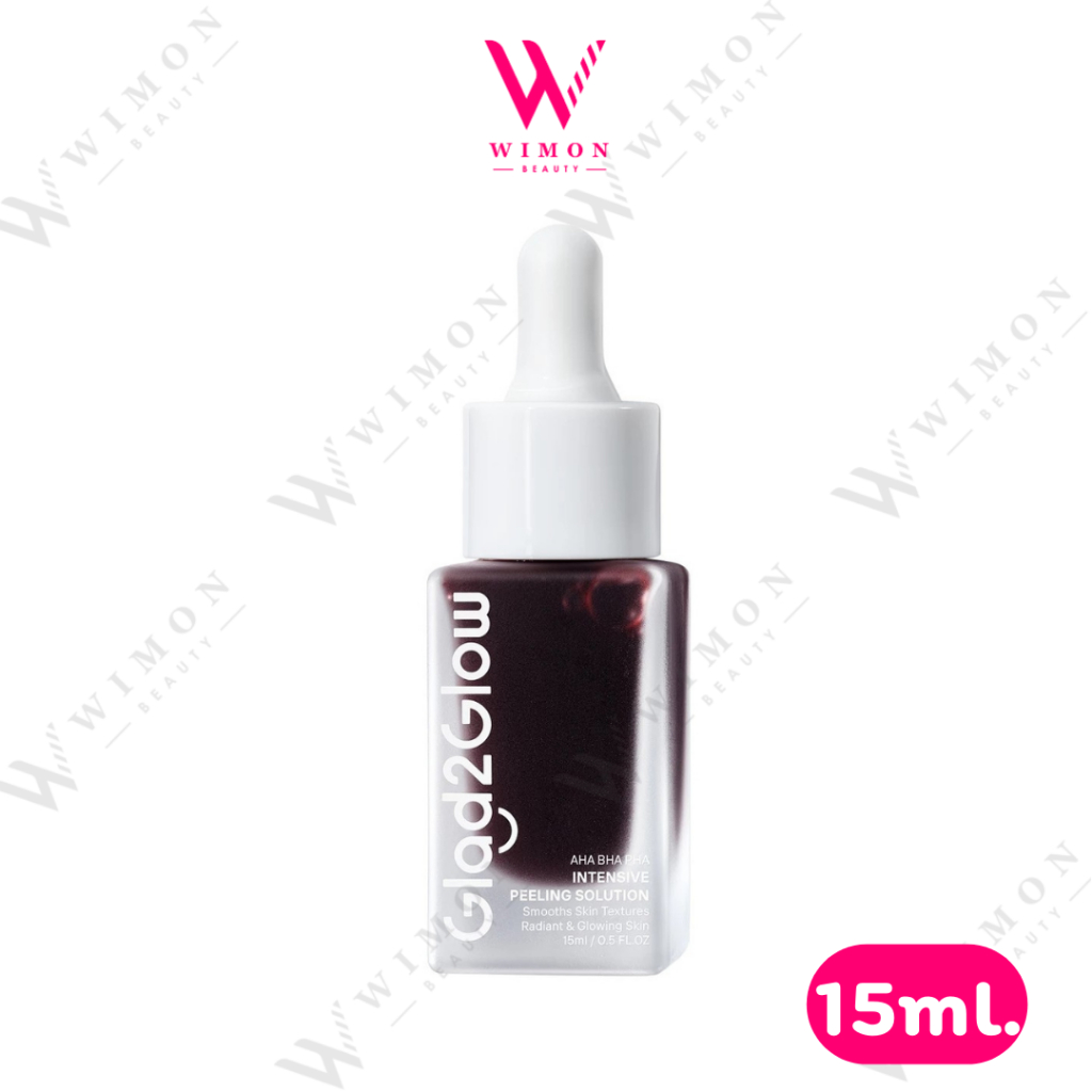 Glad2Glow AHA BHA PHA Intensive Peeling Solution Serum เซรั่ม เซรั่มบำรุงผิวหน้า ผลัดเซลล์ผิว/05481