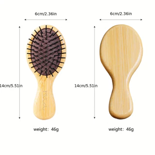 MduduSmart wooden comb แปรงไม้หวีผม