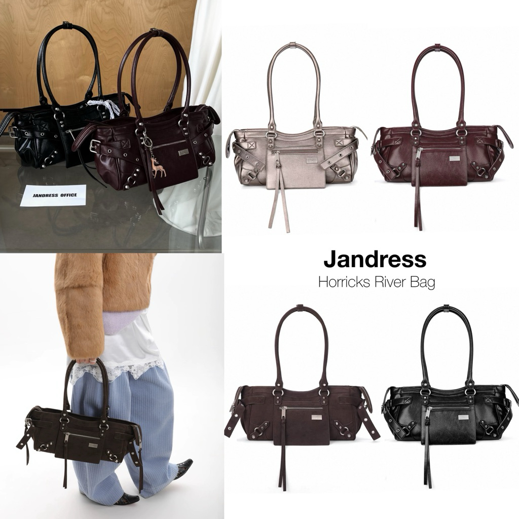 JANDRESS📀พร้อมส่ง/pre สีใหม่ *Horricks River Bag กระเป๋าสะพาย (สีใหม่รอผลิต)✴︎ จากช็อปแท้💯