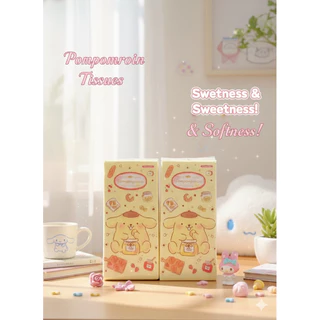 Lalemon Green Air ทิชชู่ดึง 1280 แผ่น ทิชชู่ Sanrio หนา 3 ชั้น เกรดเช็ดหน้า นุ่ม ไม่เป็นขุย