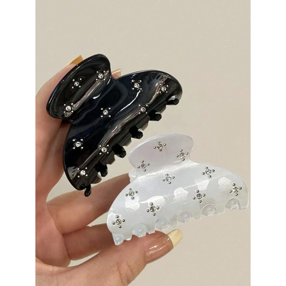 kym.vibes - dazzling hair claw กิ๊บหนีบผมแต่งด้วย rhinestone