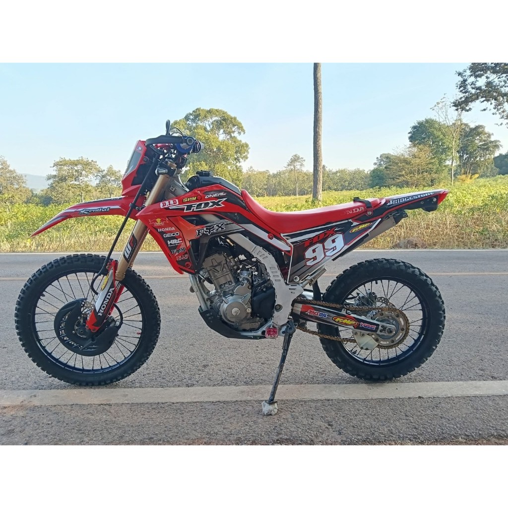 การ์ดเฟรม YAMOTO สำหรับ HONDA CRF 300L / 300 Rally / Frame Guard - รูปที่ 4