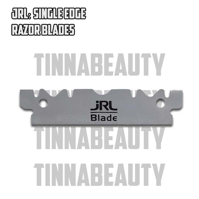 JRL Single Edge Razor Blades ใบมีดโกนJRL แบบหักครึ่งแล้ว (จำนวน 100 ใบ)