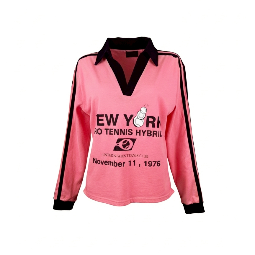 Hybrid Ruby's shirt เสื้อยืดผู้หญิง เสื้อยืดรักบี้สไตล์ผู้หญิง แขนยาว Cotton 100% ใส่สบาย (WPL-128PK)