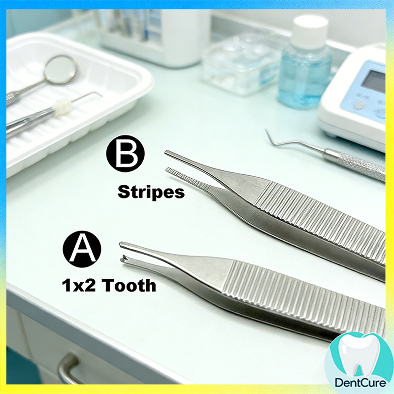 Tissue Tweezer พวงกุญแจคีมทันตกรรม คีมจับเนื้อเยื่อ คีมถอนฟัน คีมหนีบเลือด สำหรับใช้ในบ้าน จัดเก็บเครื่องมือ พันผ้าแผล