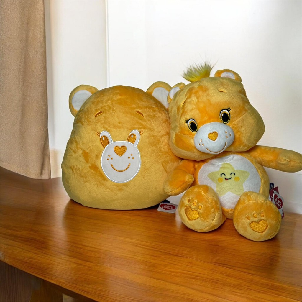 (HappyToys) Care Bears น้องหมีป้าย Besico ตุ๊กตาแ หมอนอิง สินค้าพร้อมส่งจากไทย