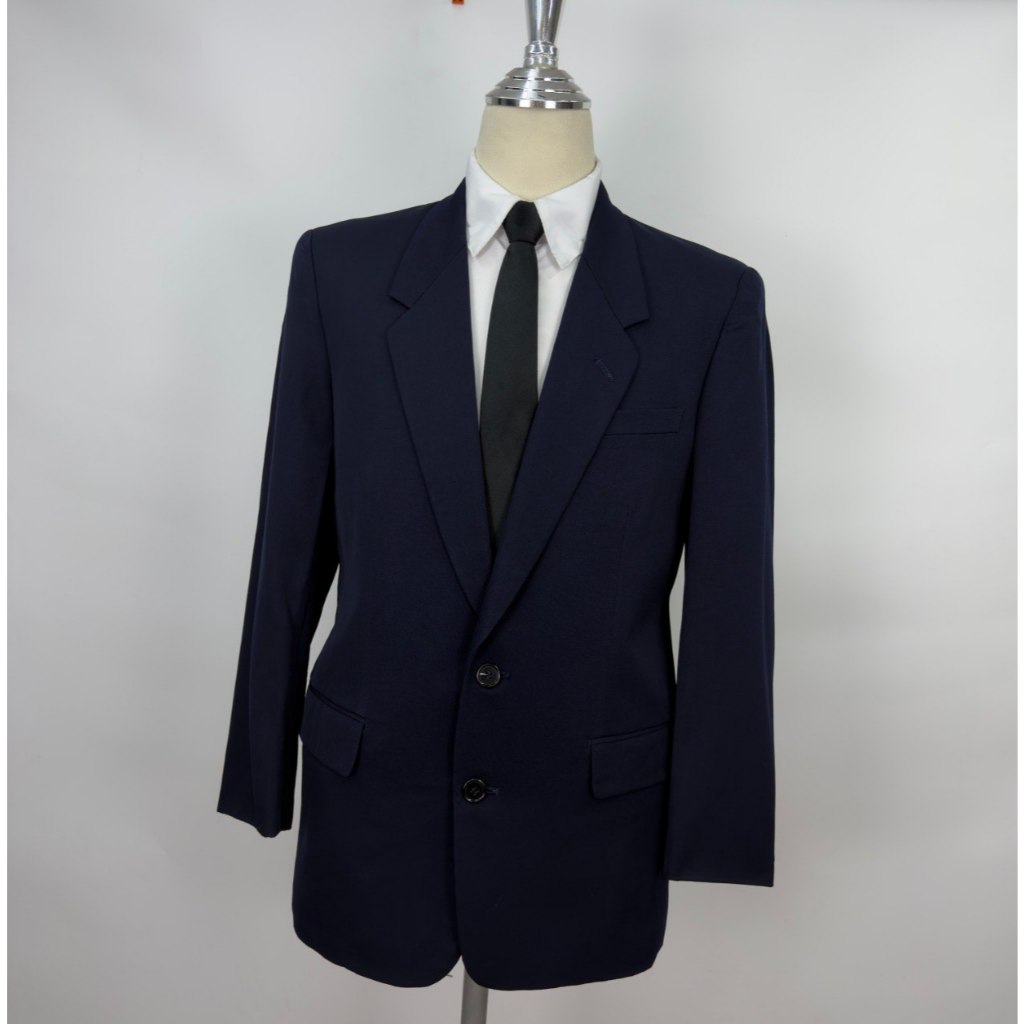 สูทผู้ชาย สีกรมล้วน PEYTON PLACE รอบอก41 รหัส W