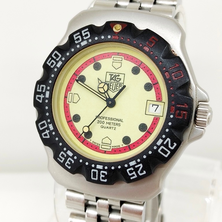 นาฬิกา TAG HEUER FORMULA1 นาฬิกา TAG HEUER F1 นาฬิกา TAG HEUER 571.513 LISA BOY SIZE ของแท้ มือสอง ร