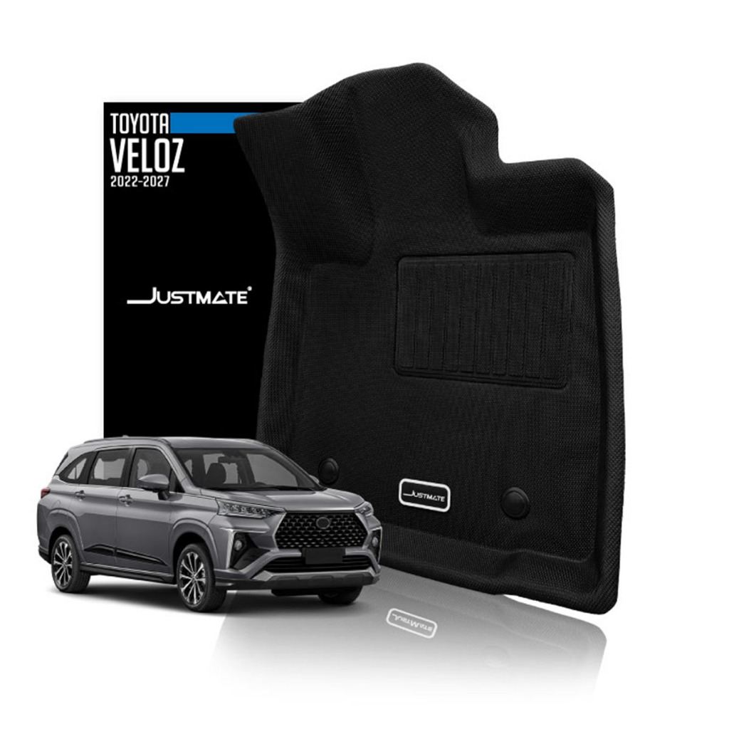 [JUSTMATE] TOYOTA พรมปูพื้นรถยนต์ VELOZ 2022 – 2027 – โปรปัง