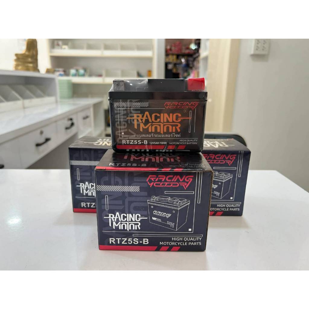 แบตเตอรี่รถมอเตอร์ไซค์ 12V5AH แบตแห้ง 5(เเอมป์) สดใหม่ทุกลูก รูปที่ 4